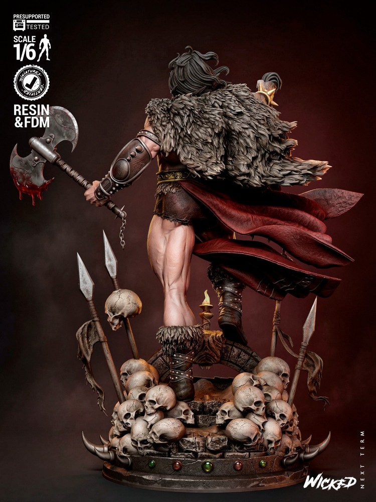 Conan model kit unassembled unpainted see Description
