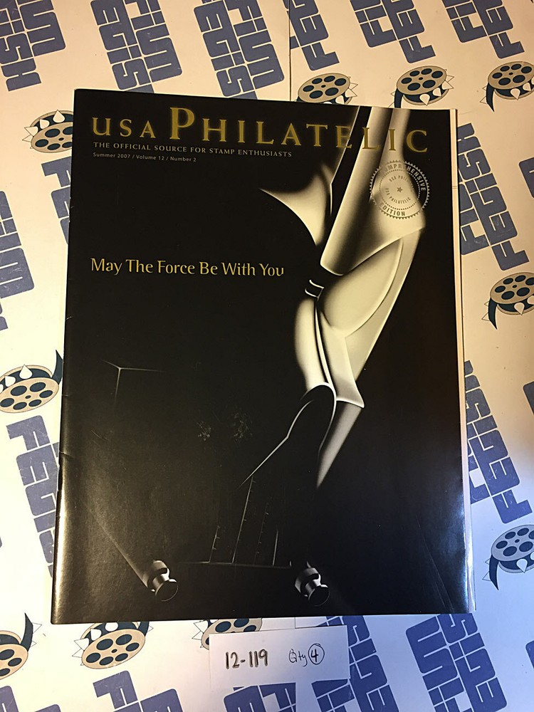 USA Philatelic Stamp Catalog Magazine Star Wars Cover USPS (Summer 2007) [12119]