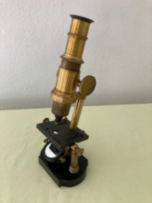 Double Pillar Hartnack Compound Microscope, circa 1875