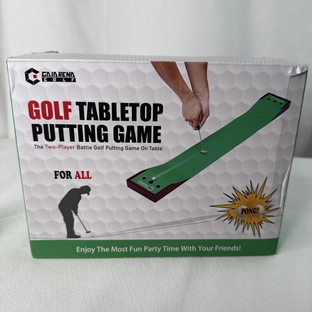 2 Player Mini Tabletop Golf Putting Game