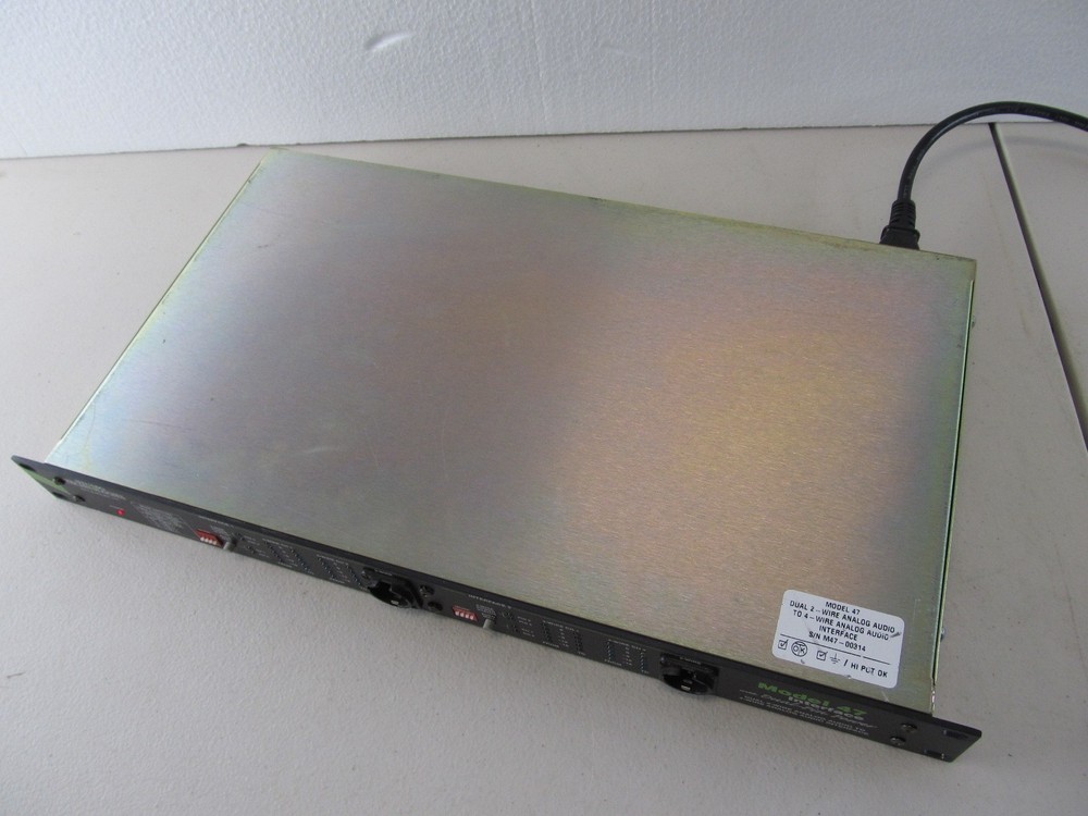 Studio Technologies 47 Interface Intercom Dual 2-Wire to 4-Wire Analog Audio