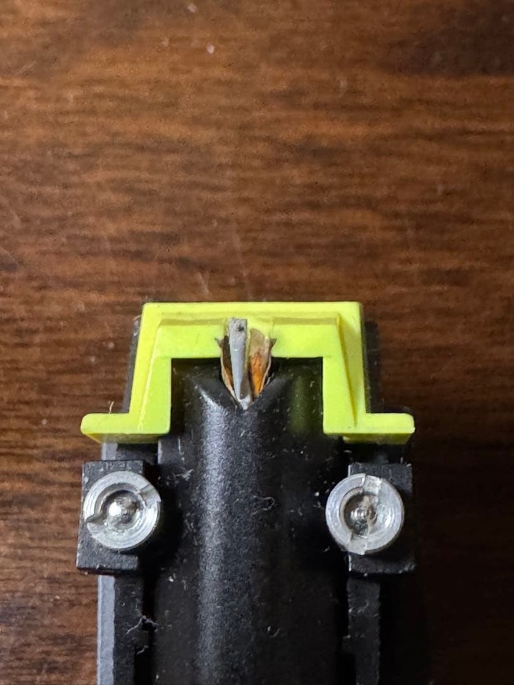 Shure M35S Cartridge w/ Technics Headshell - Tested Working