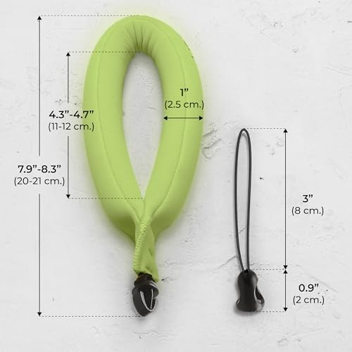 Waterproof Camera Floaty (2-Pack) – Floating Strap for One Size Pink & Green