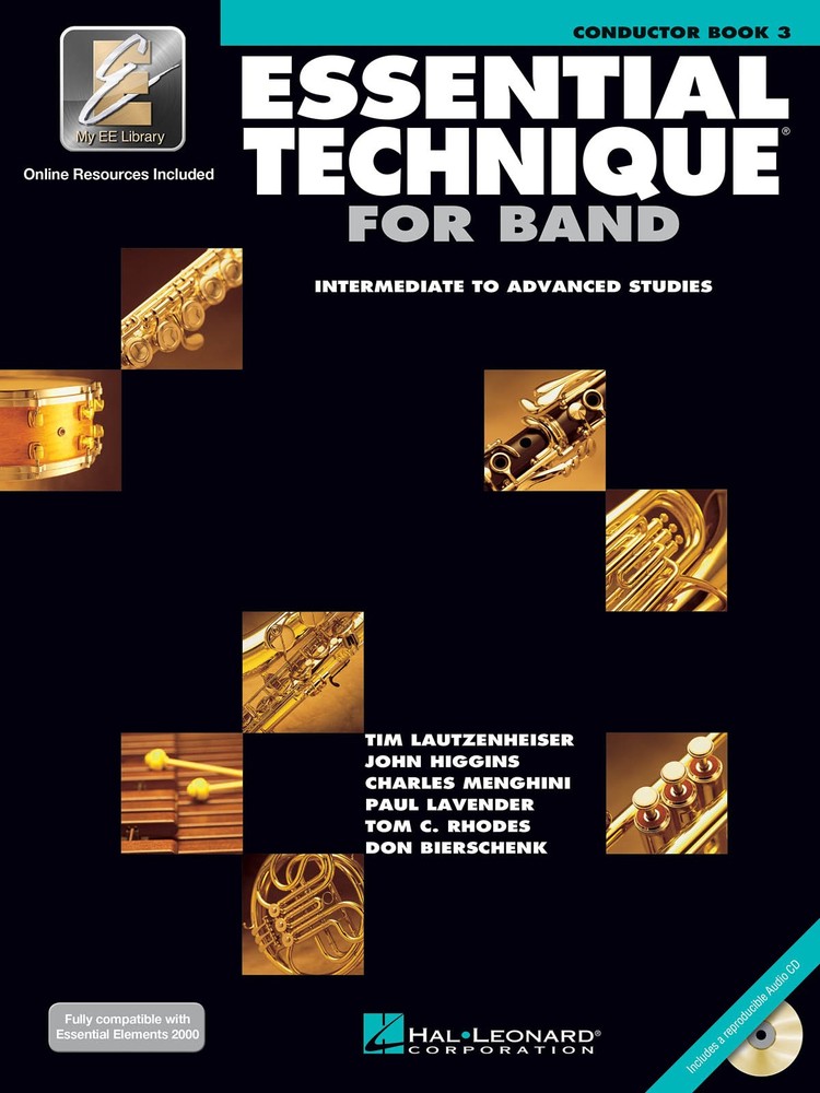 Essential Elements Technique for Band Conductor Book 3 Band Method Play-Along CD