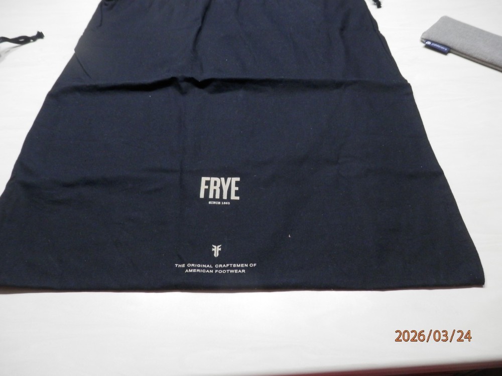 Frye extra large Black storage bag   EUC  20 X 23