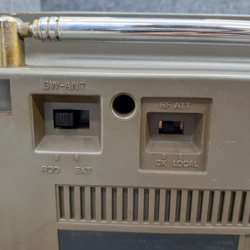 Sony FMAM Tuner Icf-6800a Junk Used