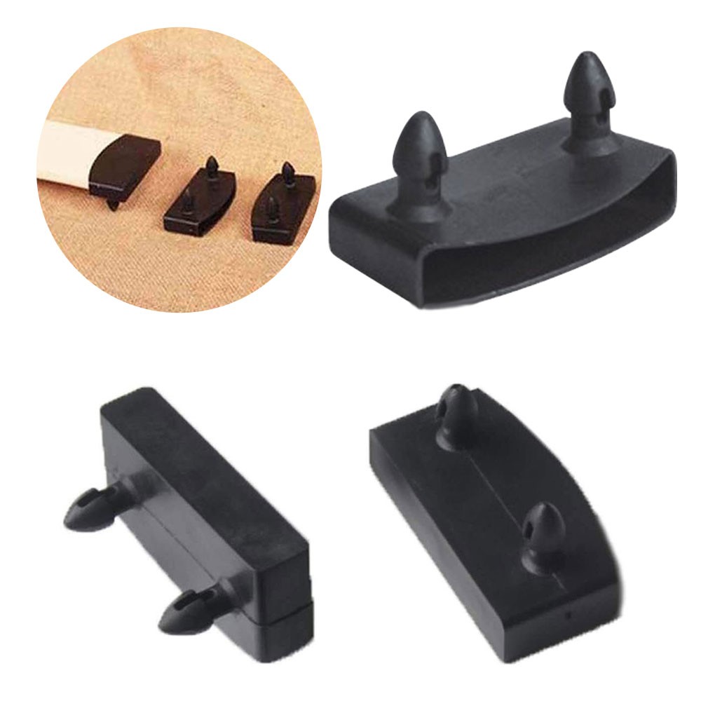 Black Bed Slat Plastic End Caps Holders Replacement Accessory Part CW