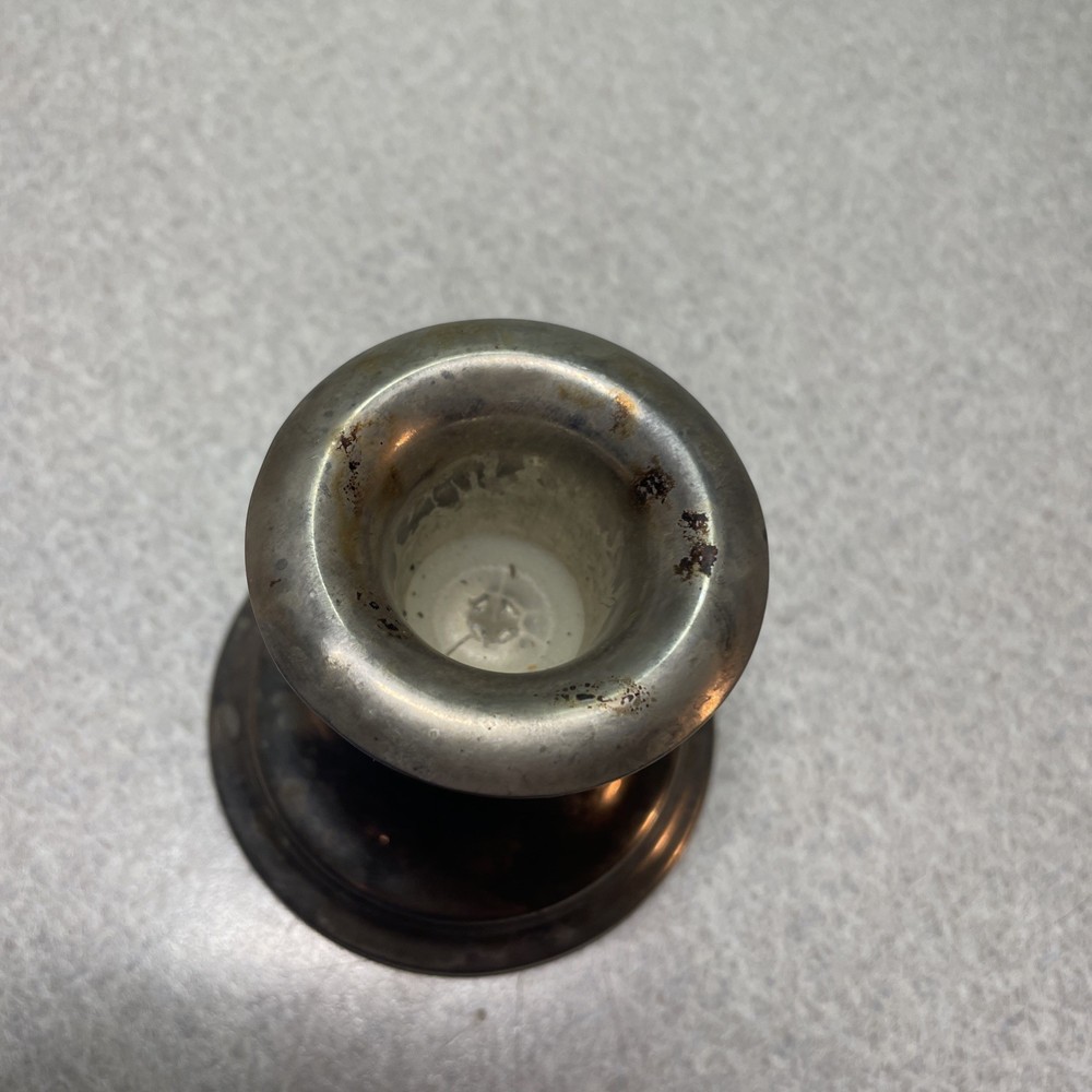 2 Leura Interiors Solid Brass Silver Plated Candle Holders, Grapes - Australia