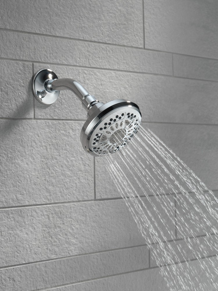 Delta 6-Setting Shower Head in Chrome - Certified Refurbished