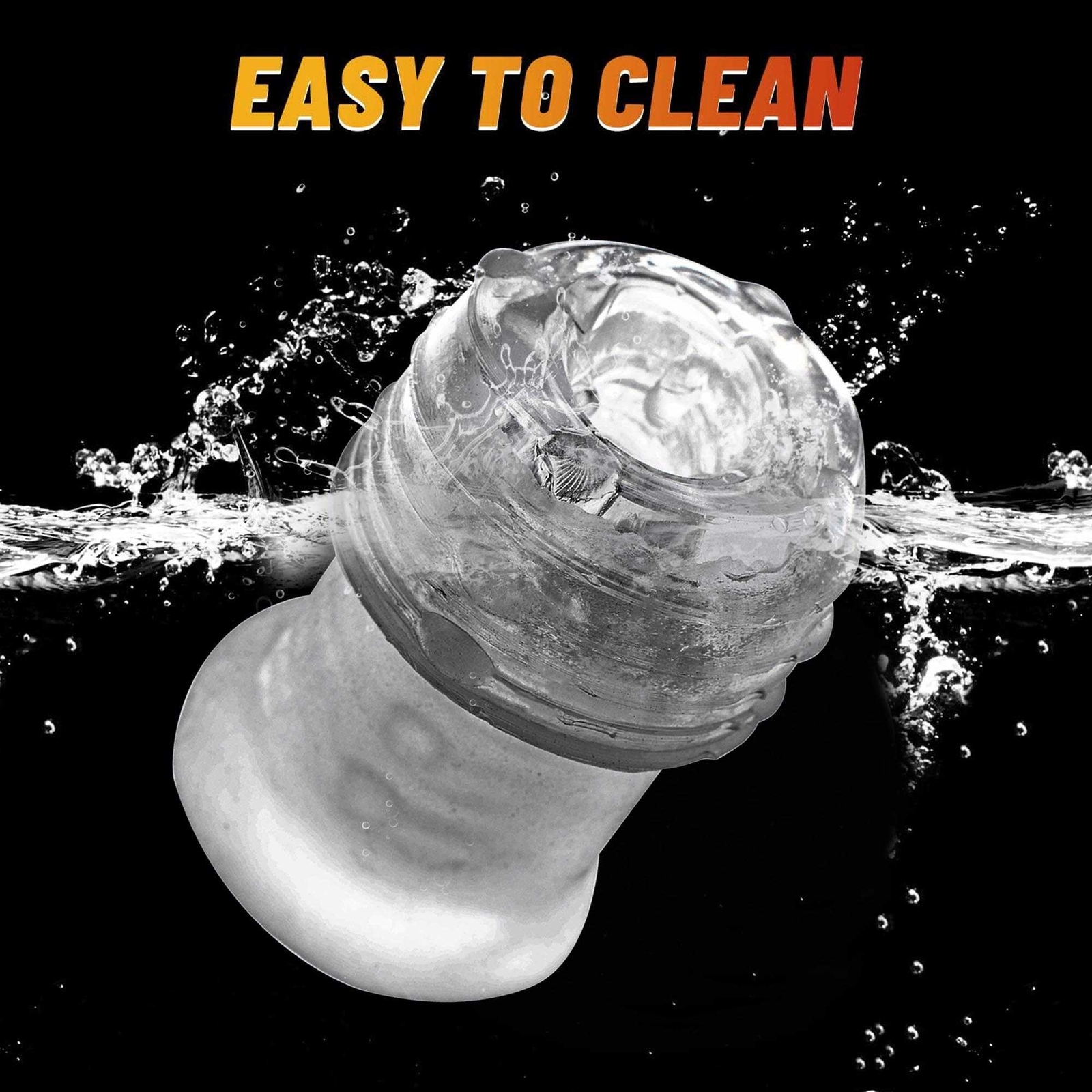 Male Sleeve Silicone Replacement Donut Sleeve for Penis Pump Vacuum Men Enhancer