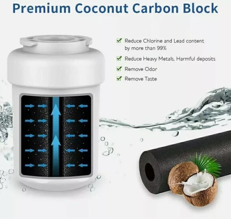 1 PACK GE MWF MWFP 46-9991 GWF Smartwater Genuine Refrigerator Water Filter US