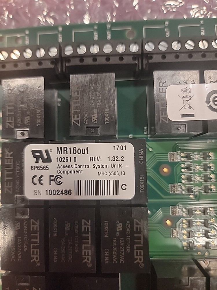 MERCURY / MR16out / Serial I/O 16-Output Interface Panel / NOS