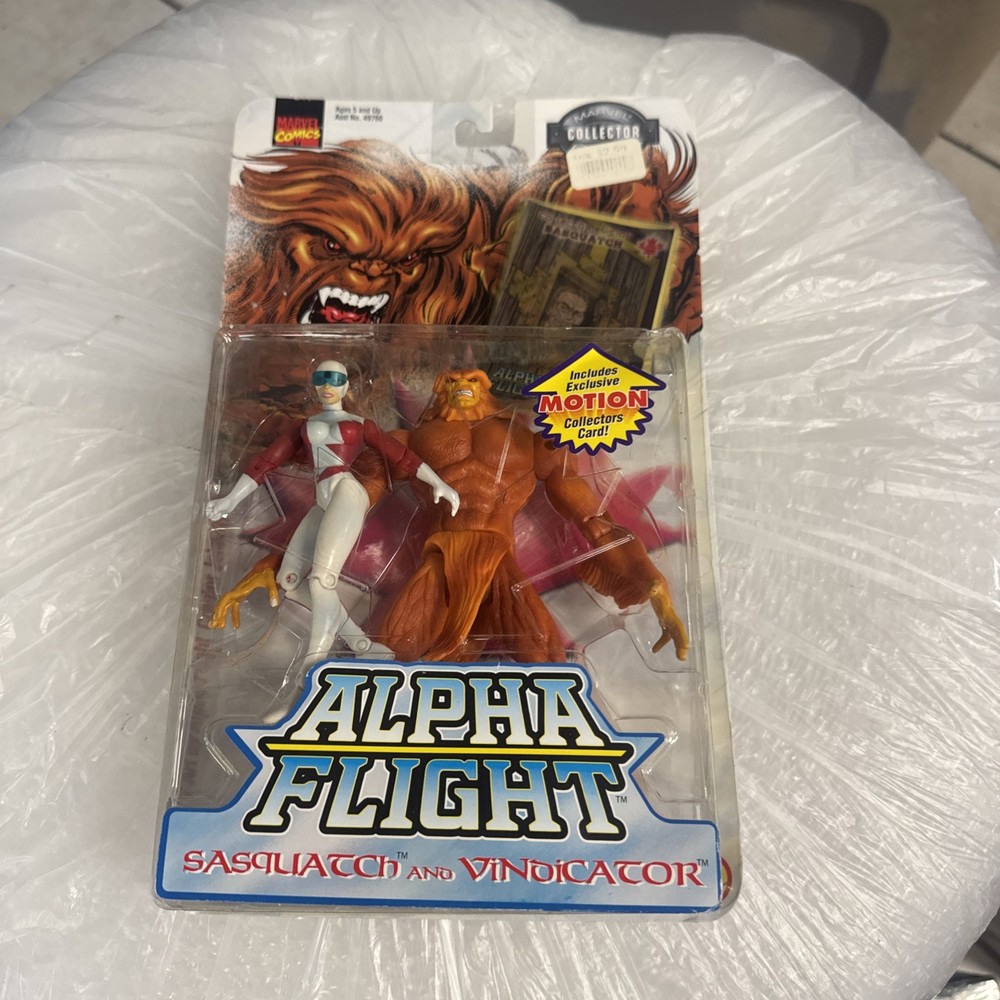 Marvel Collector Editions - Alpha Flight - Marvel Comics Sasquatch & Vindicator