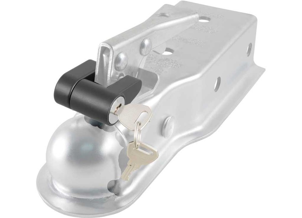Curt 23521 7/8" Span Coupler Lock Black