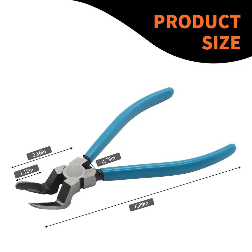Aspaton Mutipurpose Diagonal Cutting Pliers, Wire Flush Cutters Chrome