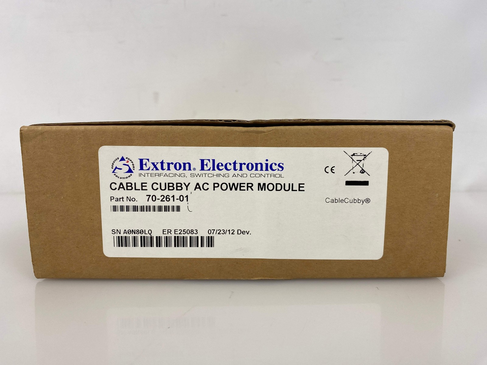 Extron Cable Cubby AC Power Module 70-261-01