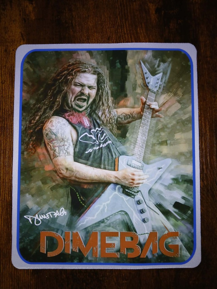 Dimebag Darrell Pantera Mouse Pad Mat Computer Desk Accessory