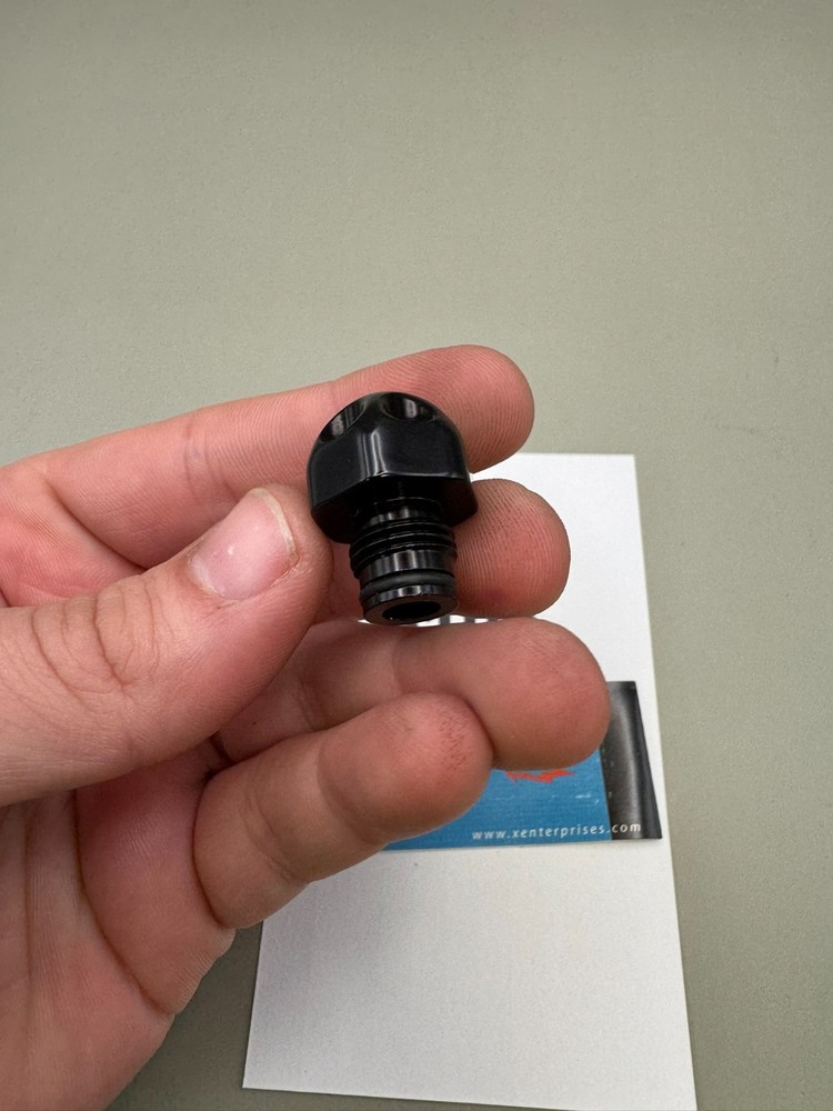 System X Intimidator Ram Cap-Gloss Black