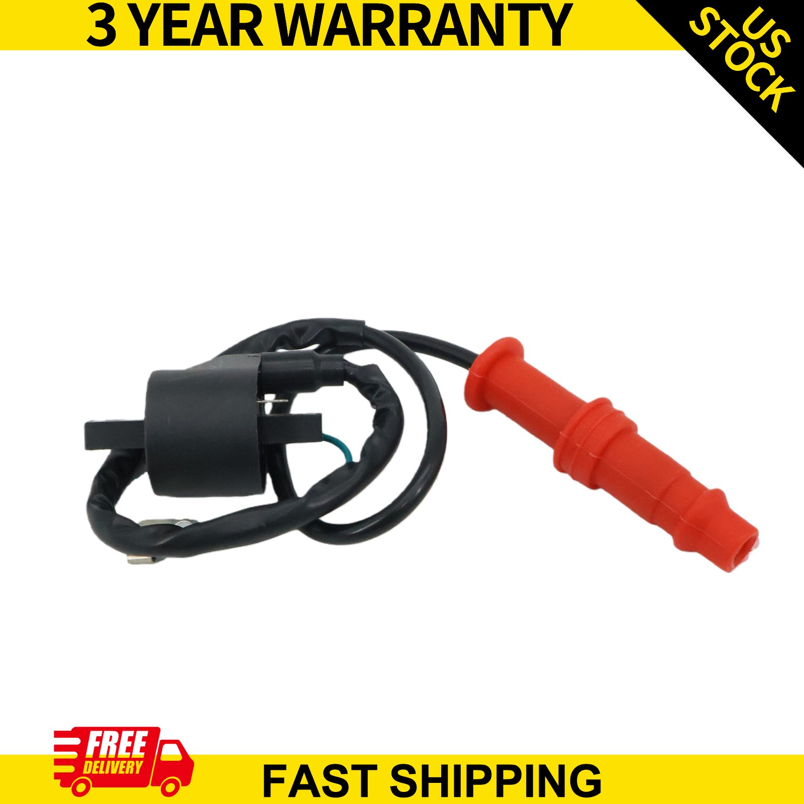 Ignition Coil Spark Plug Lead Cap For Polaris Sportsman 500 HO RSE 1996-2004