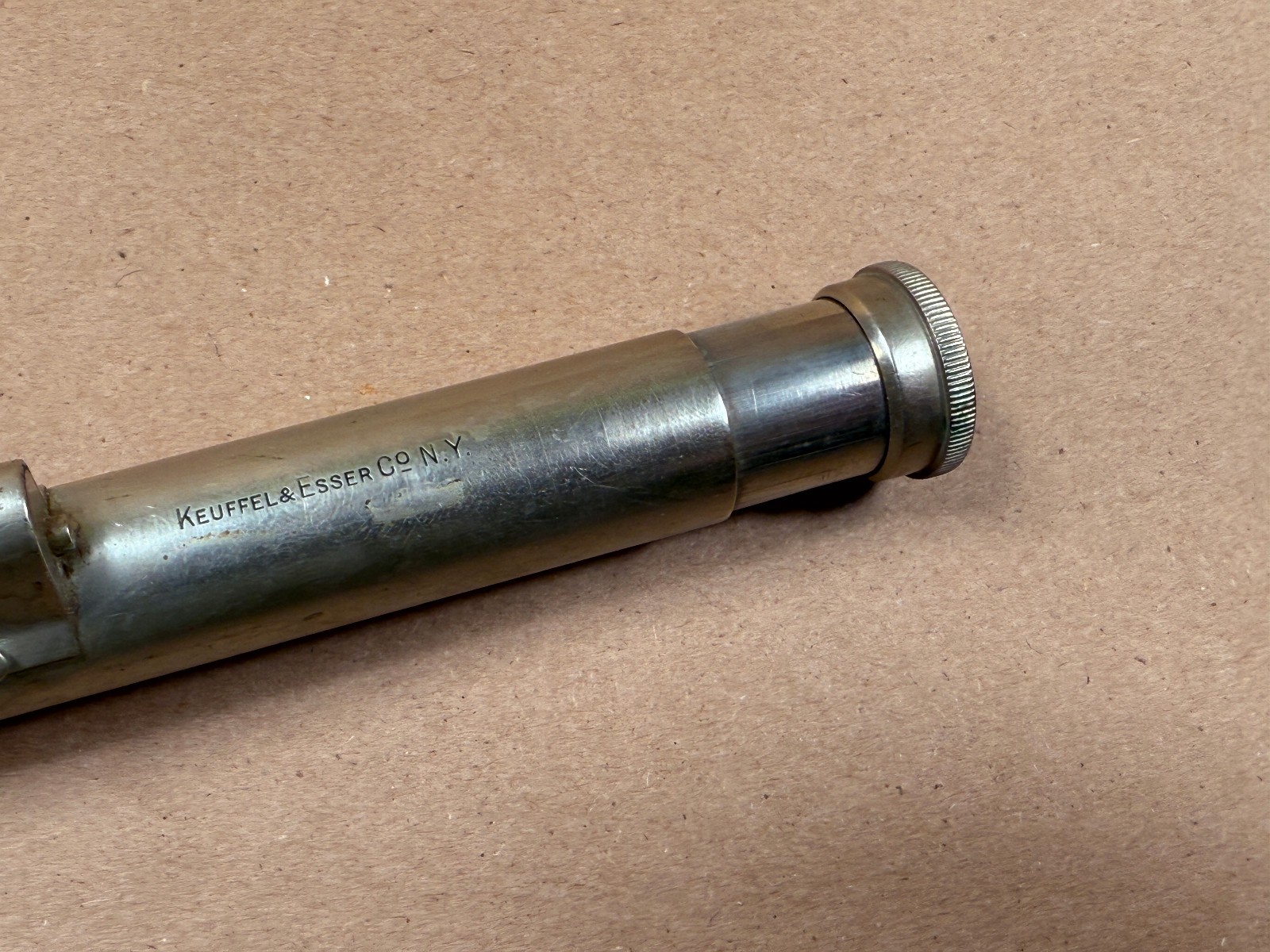 Vintage K&E Keuffel & Esser Hand Sight Level - Missing Lens