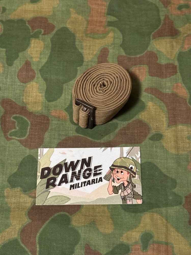 Pre/Early WWII USMC Khaki Equipment Strap / “Tie Tie”