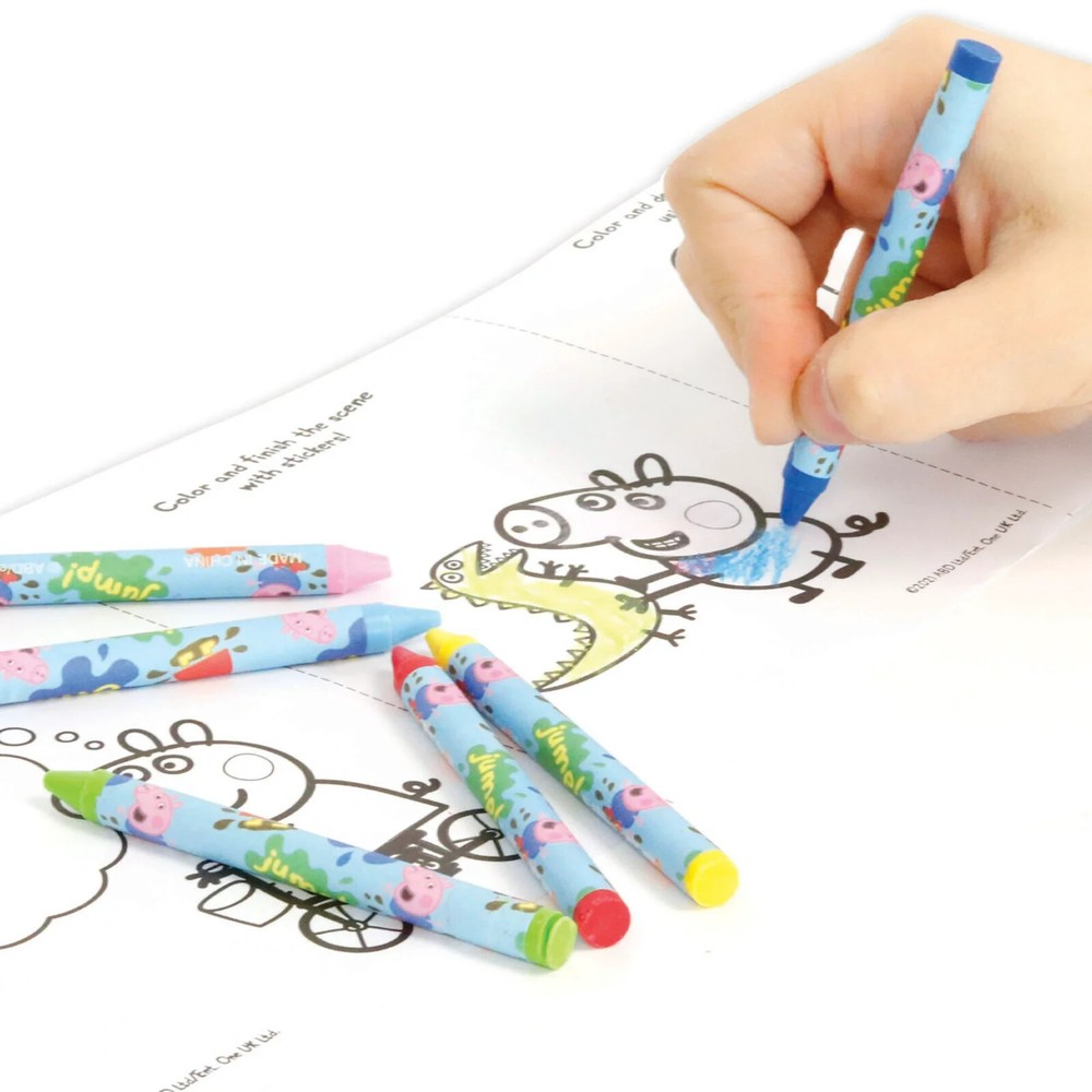 Peppa Pig: Color & Sticker Activity - Zipper Case