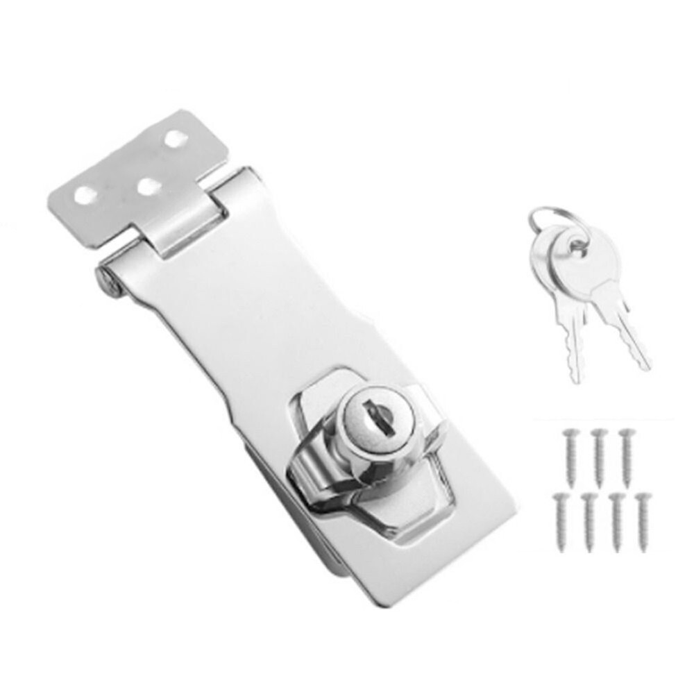 Customizable Size Install and Adjust the Locking Hasp and Staple as Needed