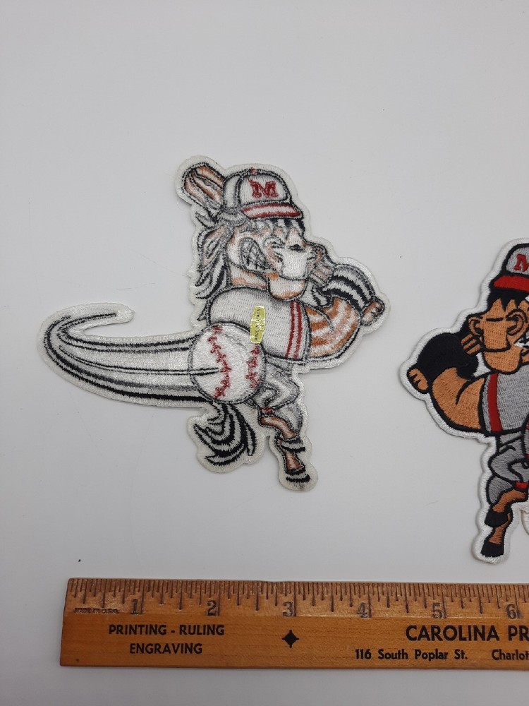 2X Billings Mustangs Throwback MiLB Minor League Baseball Jersey Patch 5"