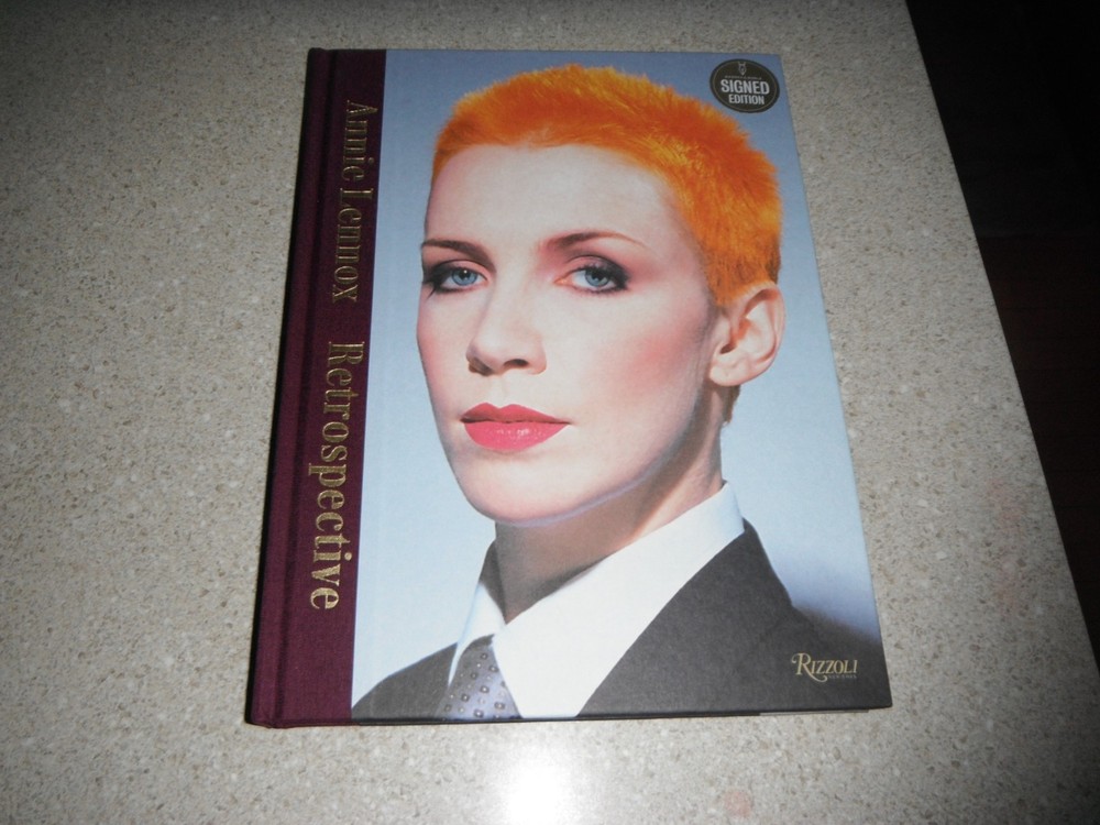 ANNIE LENNOX SIGNED RETROSPECTIVE HARDBACK BOOK