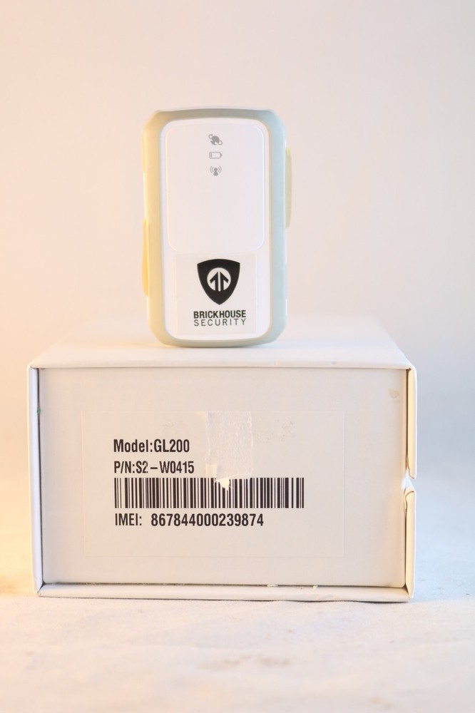 BrickHouse Security Model GL200 GPS Security Tracker w Power Charger TESTED