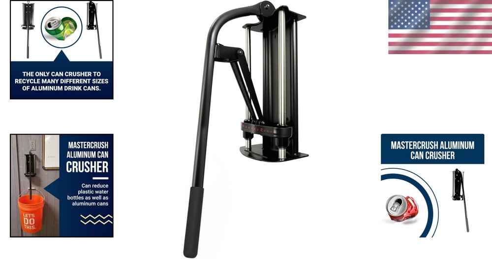 Versatile Can Crusher - 12oz to 32oz