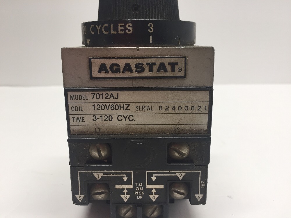 Agastat 7012AJ Timing Relay On-Delay