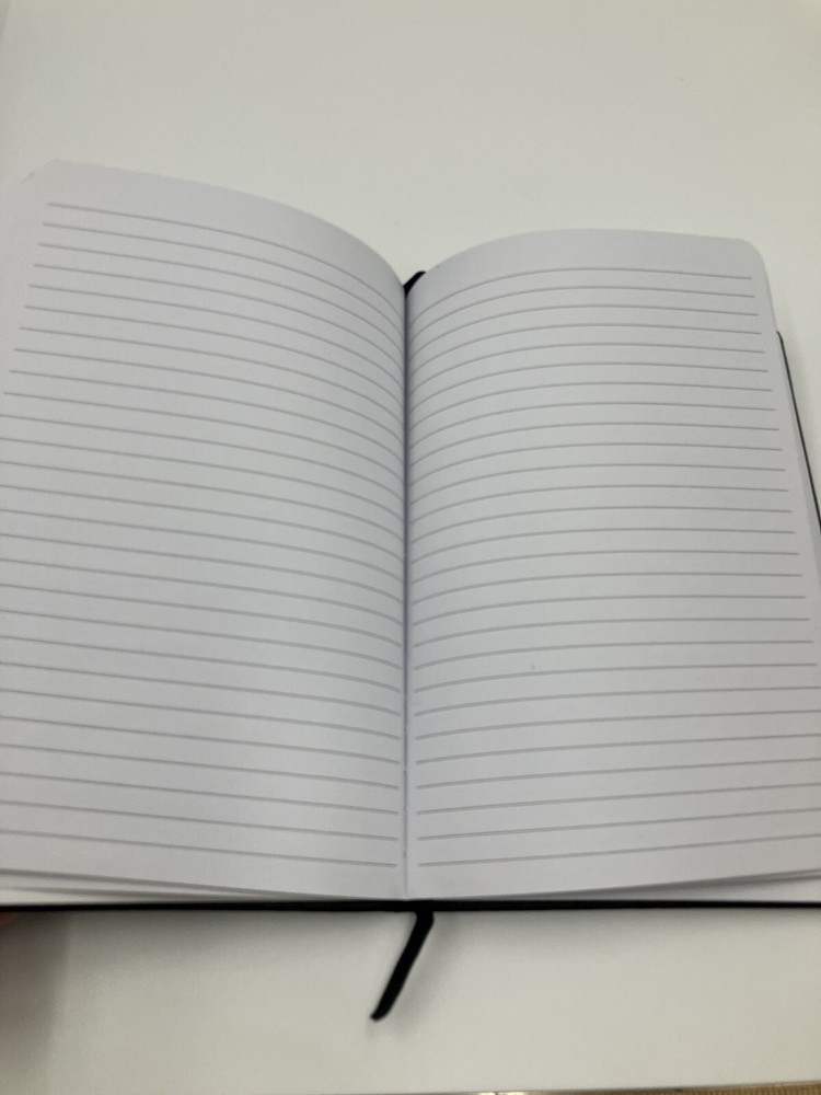 KPMG Logo Notebook 5x8 magnetic clothes pocket holder lined notebook