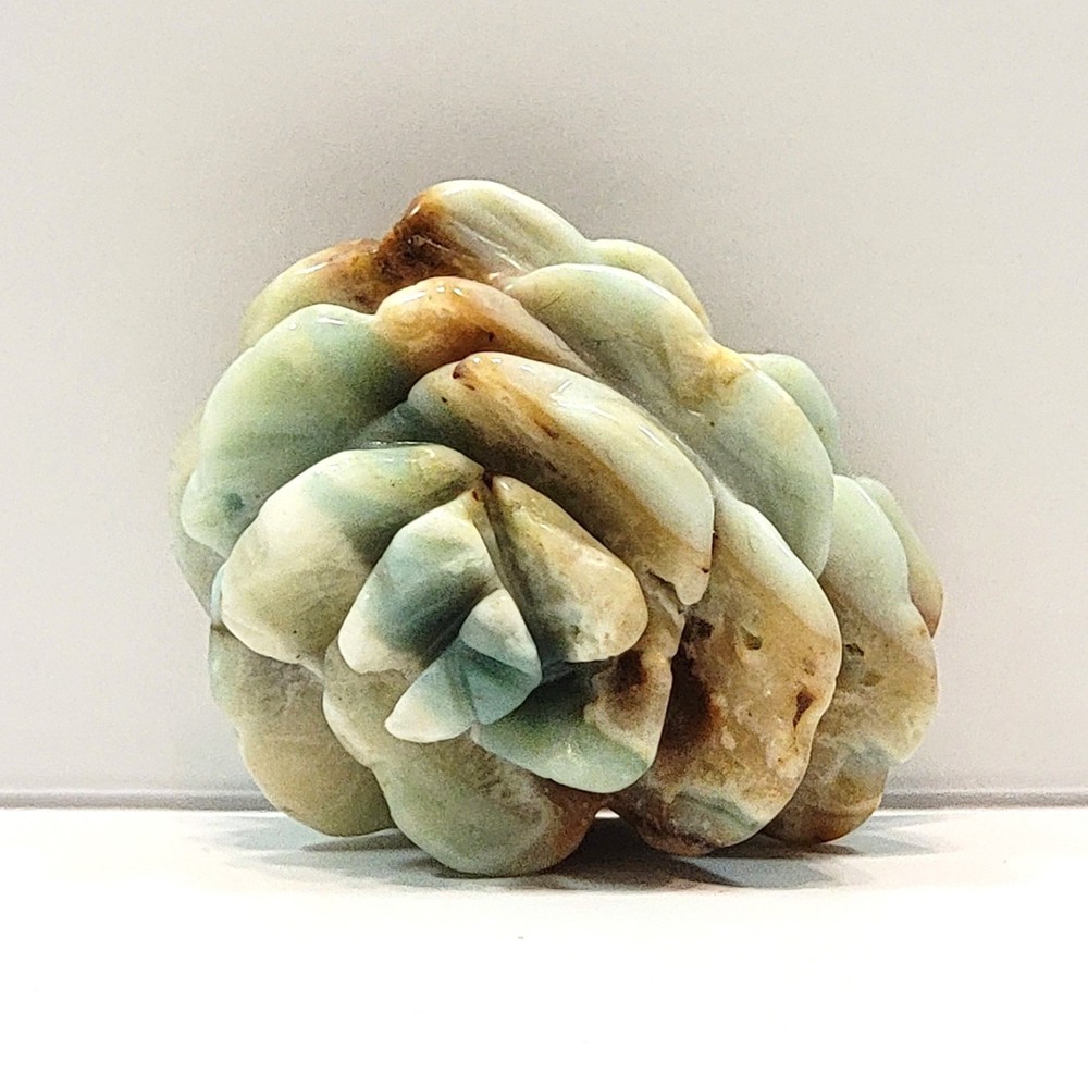 Amazonite Rose Carving- WYSIWYG