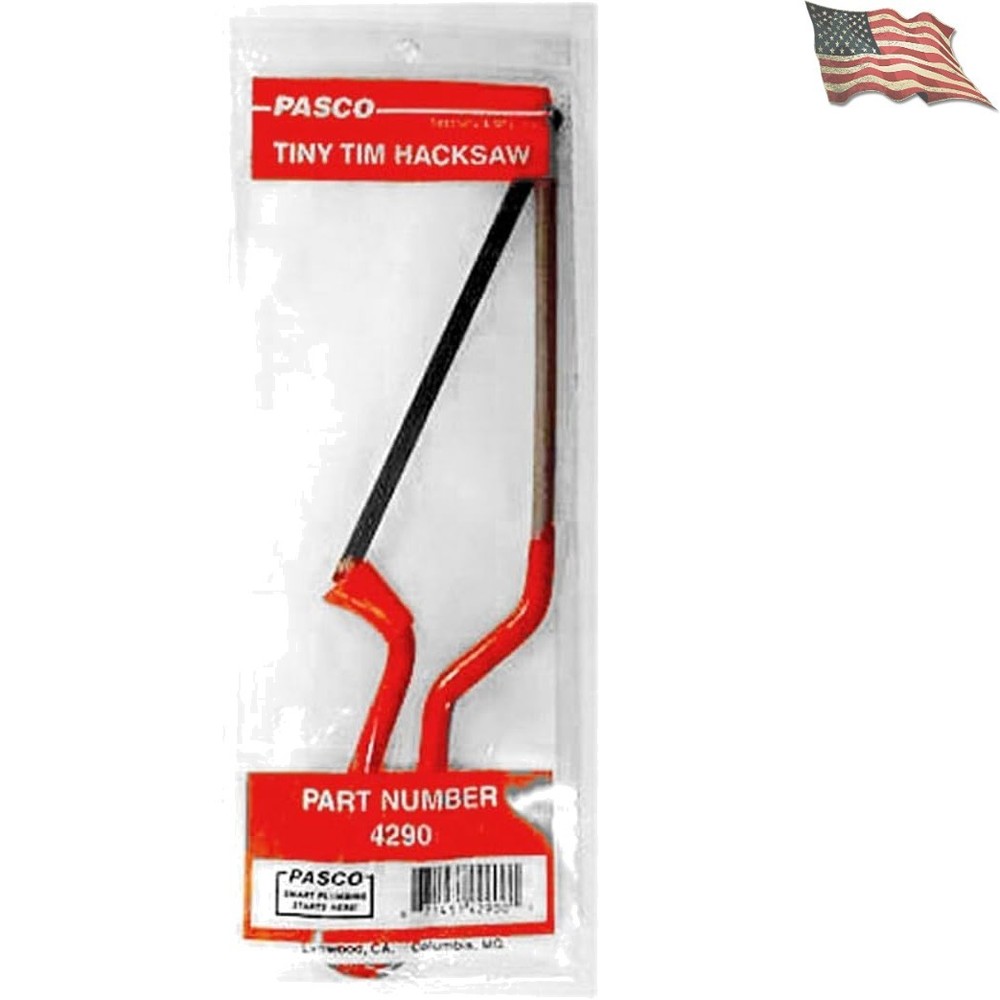 Tiny Tim Mini Hacksaw - Compact, Manual Cutting Tool for Professionals & DIYers