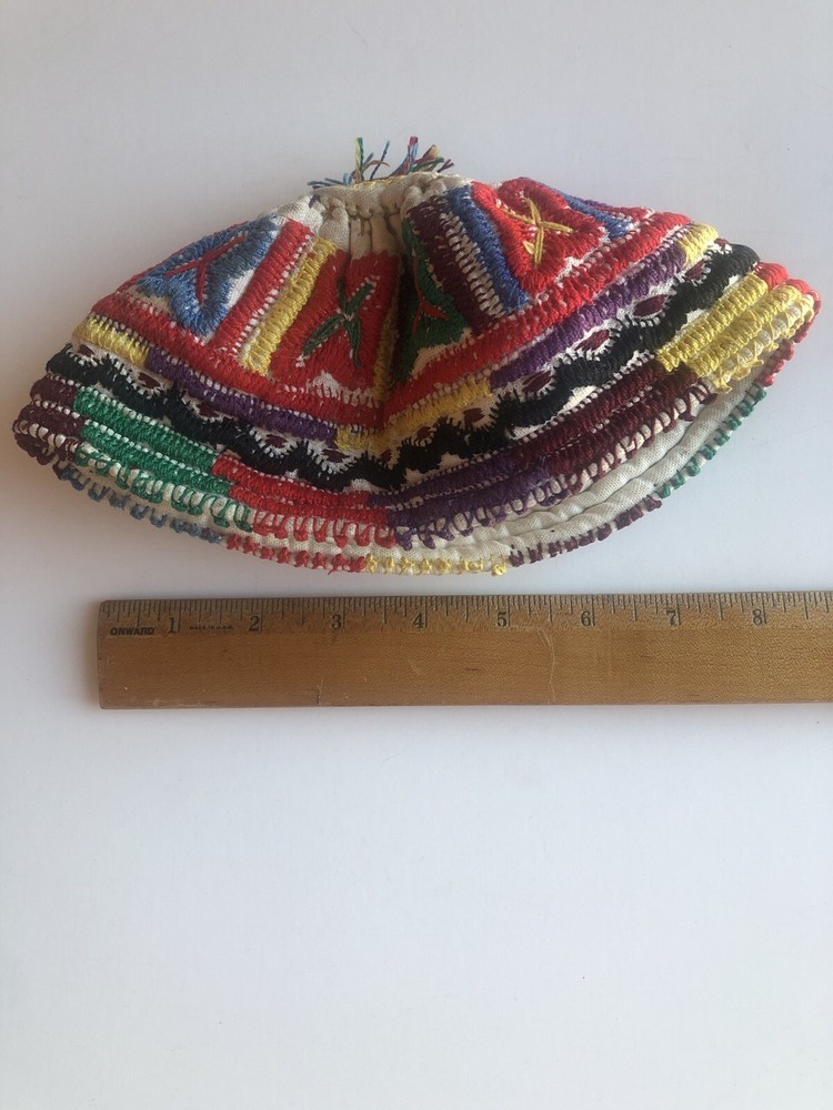 Vintage Handwoven Druze (?) Middle Eastern Cap