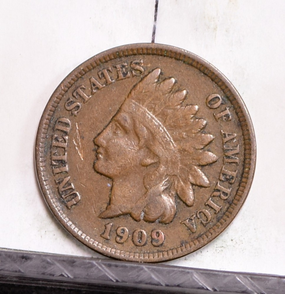 1909 Indian Cent - VF (#57487-L)