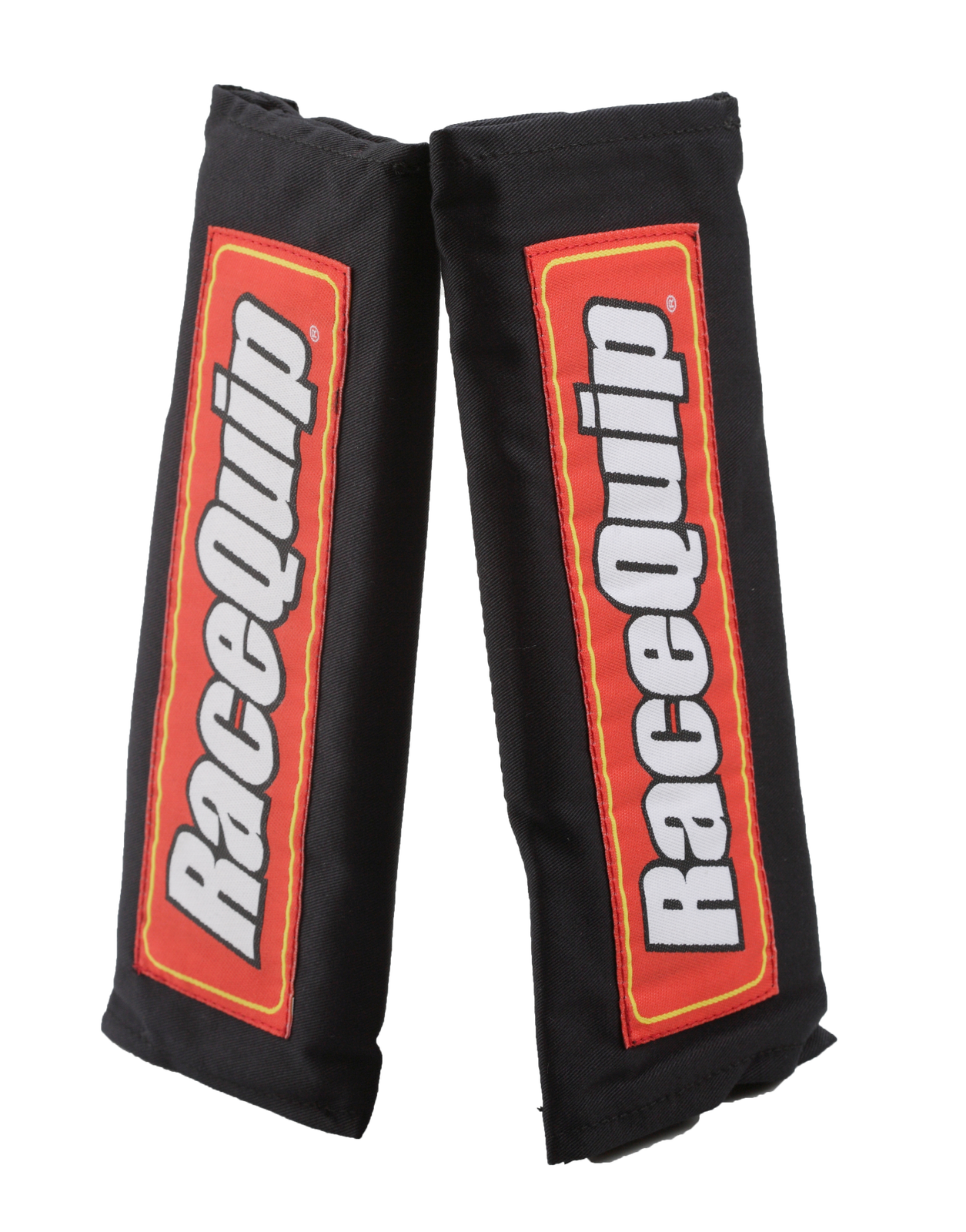 Racequip Seat Belt Shoulder Pad 767001; Harness Pads Black, 3", Pyrovatex