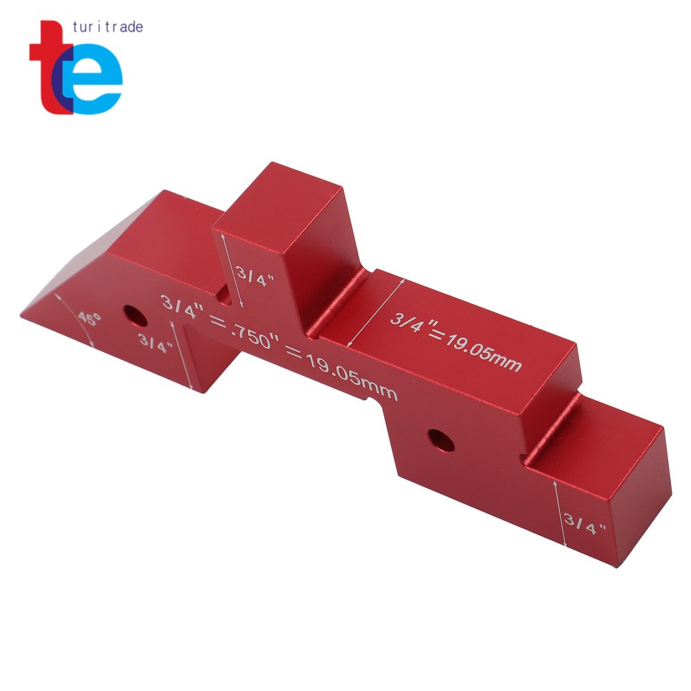 14 Pcs Aluminum Precision Router Table Setup Bars Setup Blocks Woodworking