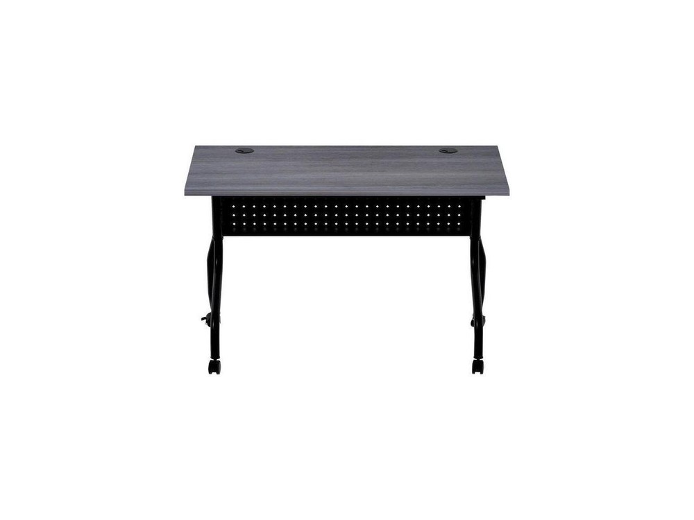 Lorell 59489 Charcoal Flip Top Training Table