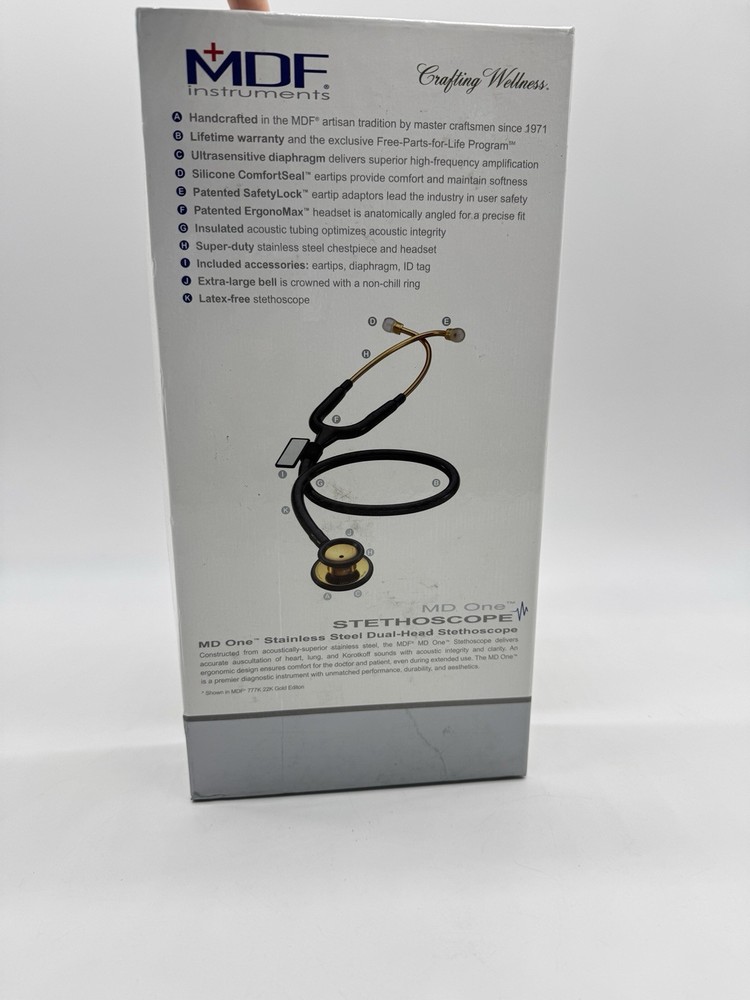 Prestige Medical Stethoscope - Black ~