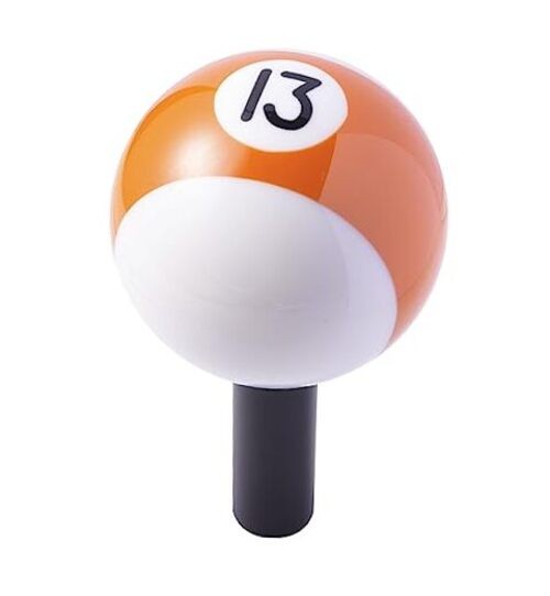 Pool Ball Billiard Stick Shift Knob Universal Gear Shifter Knobs for Orange 13X