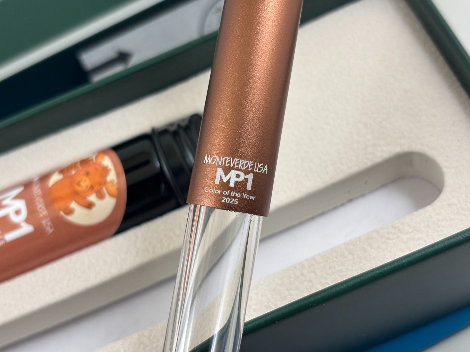 Judd's NEW Monteverde MP1 Color of the Year 2025 Fountain Pen w/15ml Ink Bottle