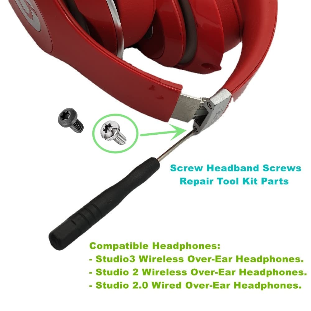Studio Pro Headband Screws Replacement for Beats Studio 3, Beats Studio 1.0, Bea