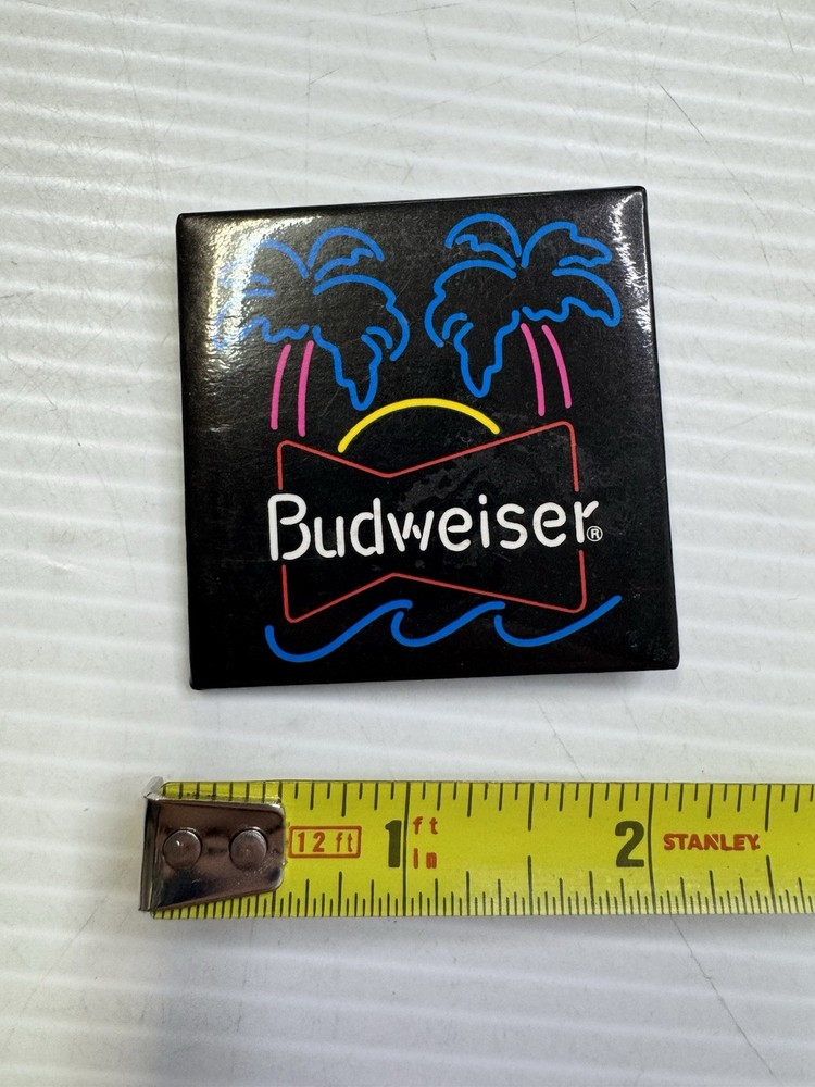 Budweiser Vintage Palm Trees Pin