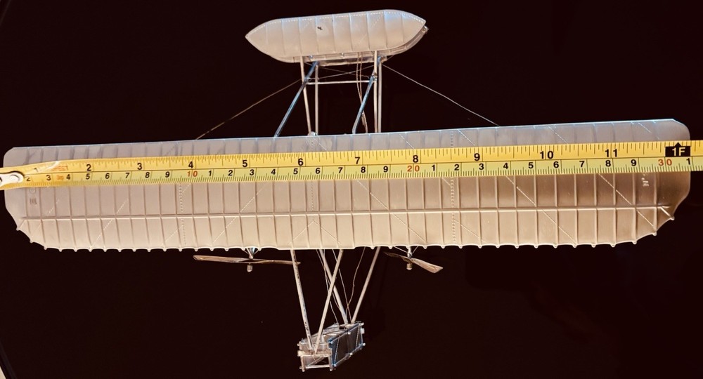 Vintage Wright Brothers 12” Flyer #96 Sterling Silver Model Paramount Classics