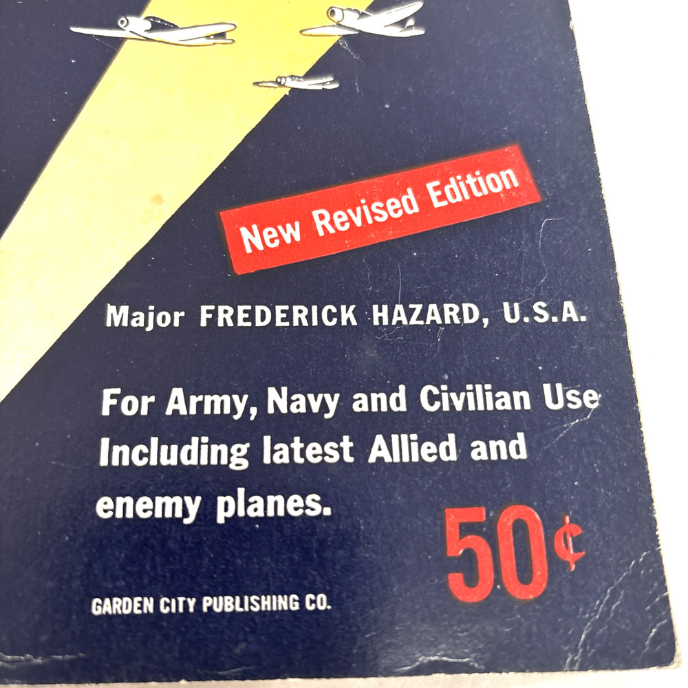 1943 Elementary & Advanced Aircraft Identification by Major Frederick Hazard