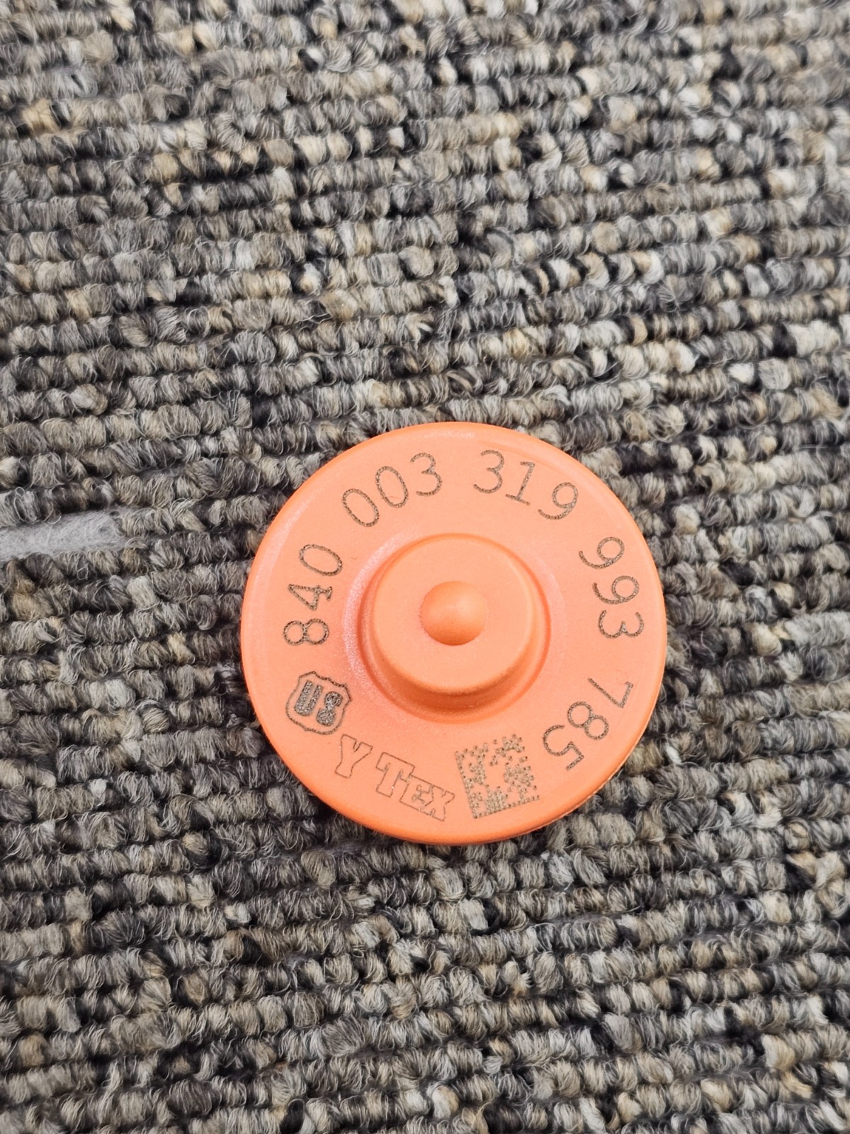 (QTY 20) Y-TEX: Official USDA Animal Disease Traceability For Cattle Ear Tags