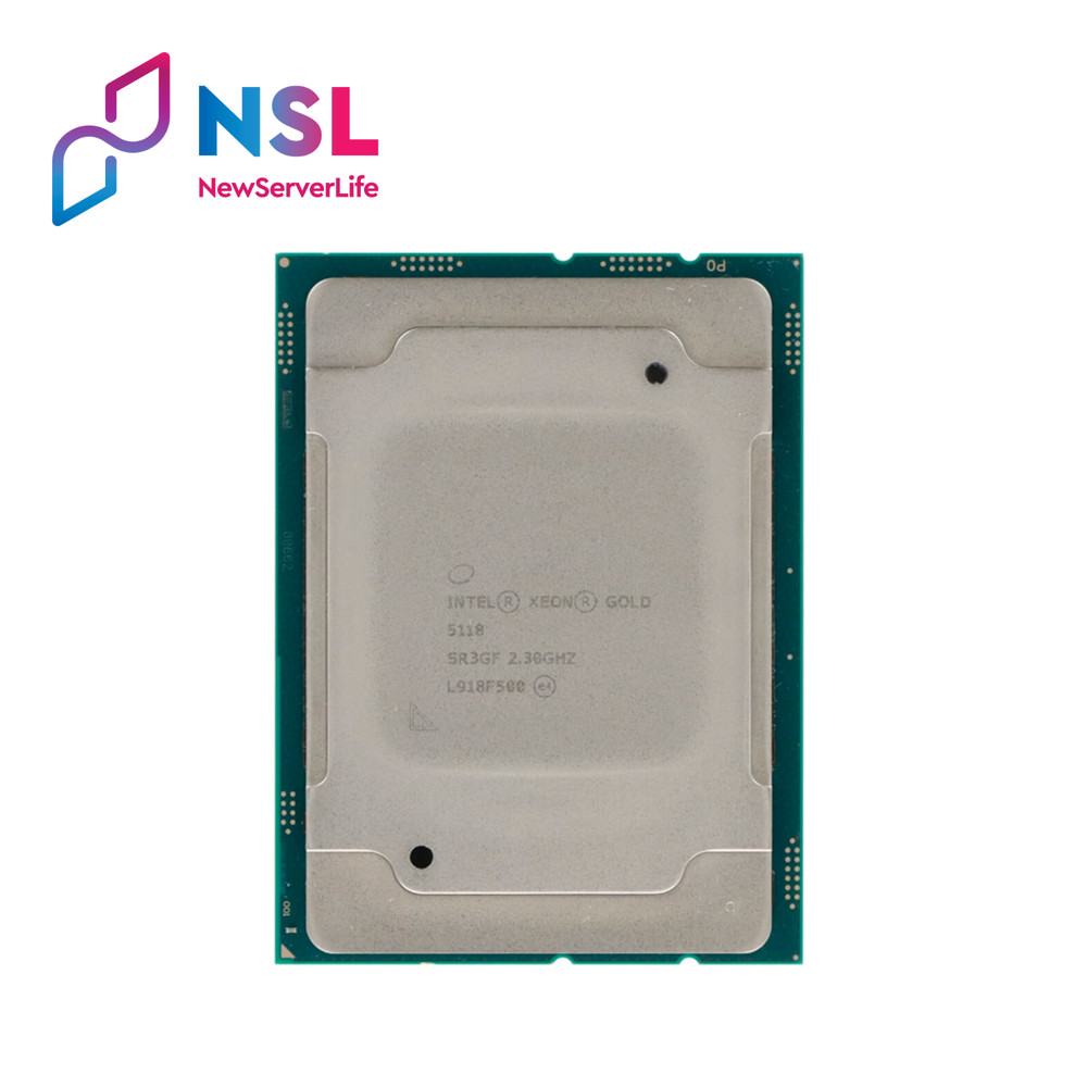 Intel Xeon 5118 Gold 2.3GHz 12 Core 105W 16.5MB SR3GF Server Processor