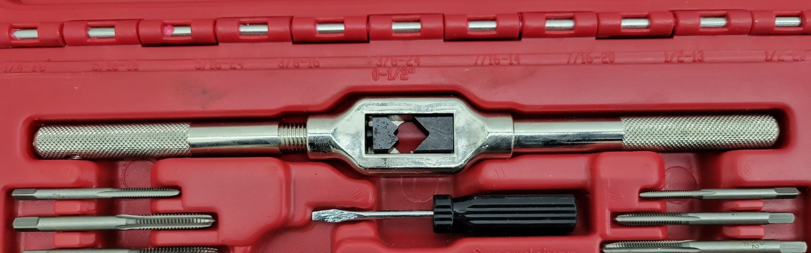 MAC Tools Tap and Hex Die Set 41 PC SAE TD41SAES - Pre-owned